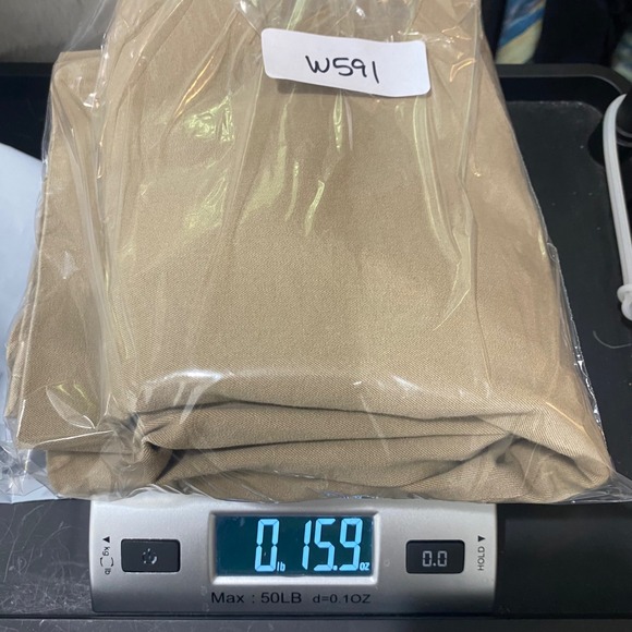 Talbots Chatham Women's Size 12 Beige Side Zip Cotton Blend Straight Leg Pants - Picture 11 of 11